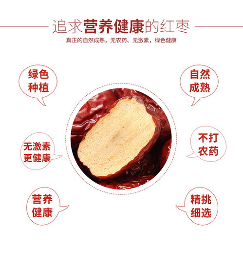 阜東 1200g紅棗大棗禮盒干貨禮盒休閑零食 河北保定特產